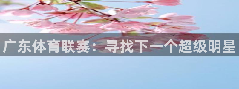 广东体育联赛：寻找下一个超级明星